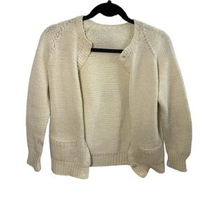 Cream cardigan